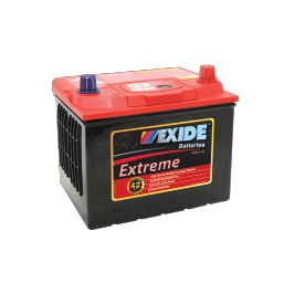 EXIDE EXTREME PASSENGER BATTERY Without fitting