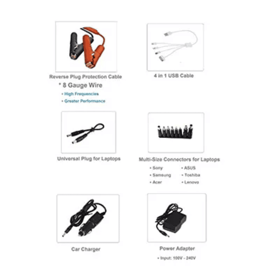 Boltpower D28A Universal Power Bank ECG TYRES